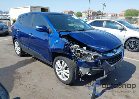 2013 Hyundai Tucson Limited z USA, uszkodzony, nr VIN KM8JU3AC4DU773146
